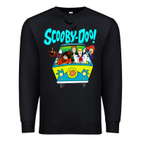 Black scooby doo Premium Sweatshirt - artisFamous