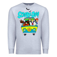 Heather Grey scooby doo Premium Sweatshirt - artisFamous