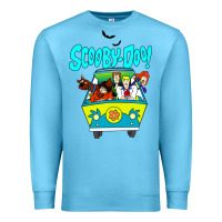 Ocean Blue scooby doo Premium Sweatshirt - artisFamous