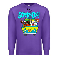 Purple scooby doo Premium Sweatshirt - artisFamous