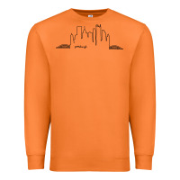 Carrot pittsburgh skyline city Premium Sweatshirt - artisFamous