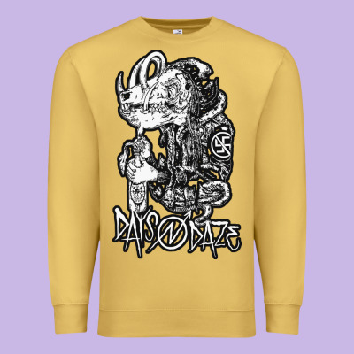 Days N Daze Premium Sweatshirt Designed By Artisfamous