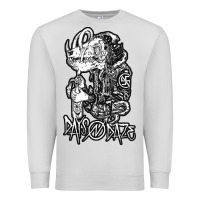 Dove Grey days n daze Premium Sweatshirt - artisFamous