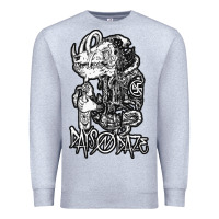 Heather Grey days n daze Premium Sweatshirt - artisFamous