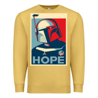 Antique Gold boba fett for president Premium Sweatshirt - artisFamous