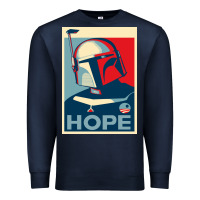 Navy boba fett for president Premium Sweatshirt - artisFamous