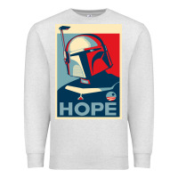 Oatmeal Heather boba fett for president Premium Sweatshirt - artisFamous