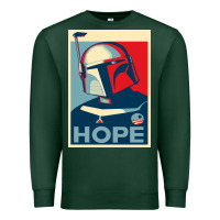 Sports Green boba fett for president Premium Sweatshirt - artisFamous