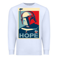 White boba fett for president Premium Sweatshirt - artisFamous