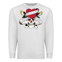 Oatmeal Heather Funny Ed Hardy Sarcasme Saying New Premium Sweatshirt - artisFamous