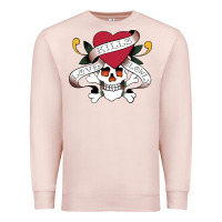 Pale Pink Funny Ed Hardy Sarcasme Saying New Premium Sweatshirt - artisFamous
