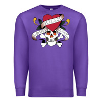 Purple Funny Ed Hardy Sarcasme Saying New Premium Sweatshirt - artisFamous