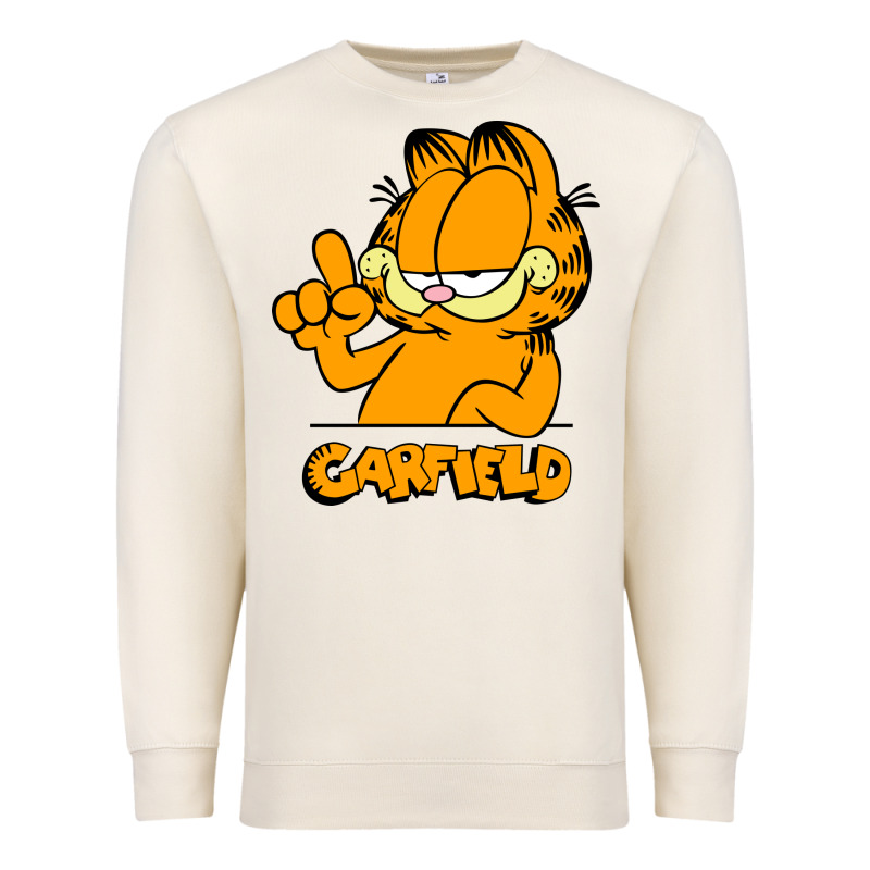 Funny Garfild New Vector Design Premium Sweatshirt by artisFamous | Teevron