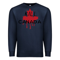 Navy The Blame Canada New Premium Sweatshirt - artisFamous