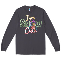 Smoke l am snow cute Long Sleeve Tee - CowhideDigitalArt
