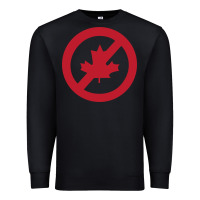 Black The Blame canada Premium Sweatshirt - artisFamous