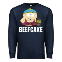 Navy New Park Beefcake Premium Sweatshirt - artisFamous