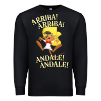 Black Funny Speedy Arriba arriba New Premium Sweatshirt - artisFamous