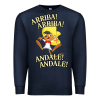 Navy Funny Speedy Arriba arriba New Premium Sweatshirt - artisFamous