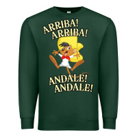 Sports Green Funny Speedy Arriba arriba New Premium Sweatshirt - artisFamous