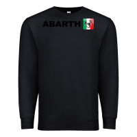Black abarth italy merch Premium Sweatshirt - artisFamous
