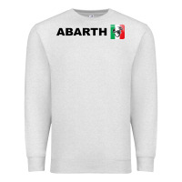 Oatmeal Heather abarth italy merch Premium Sweatshirt - artisFamous
