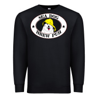 Black sea dog brew pub Premium Sweatshirt - artisFamous