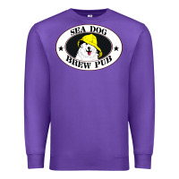 Purple sea dog brew pub Premium Sweatshirt - artisFamous