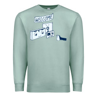 Seafoam analog retirement Premium Sweatshirt - artisFamous