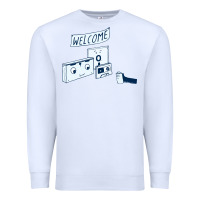 White analog retirement Premium Sweatshirt - artisFamous