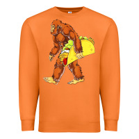 Carrot bigfoot carrying taco Premium Sweatshirt - artisFamous
