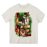Love Snowman Gnome Heavy Core Tee | Teevron