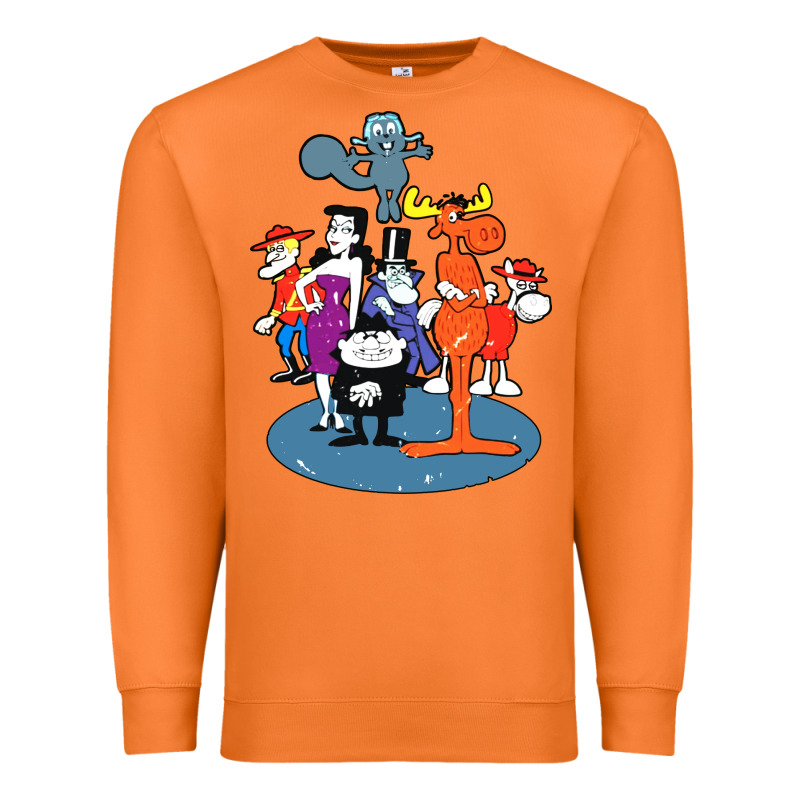 Rocky & Bullwinkle And Friends Premium Sweatshirt by artisFamous | Teevron