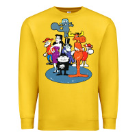 Lemon rocky & bullwinkle and friends Premium Sweatshirt - artisFamous