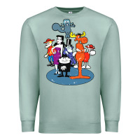 Seafoam rocky & bullwinkle and friends Premium Sweatshirt - artisFamous
