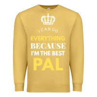 Antique Gold i'm the best pal Premium Sweatshirt - artisFamous