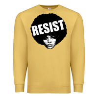 Antique Gold angela davis speaking Premium Sweatshirt - artisFamous