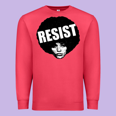 Angela Davis Speaking Premium Sweatshirt Designed By Artisfamous