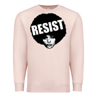 Pale Pink angela davis speaking Premium Sweatshirt - artisFamous