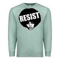 Seafoam angela davis speaking Premium Sweatshirt - artisFamous