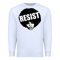 White angela davis speaking Premium Sweatshirt - artisFamous