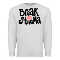 Dove Grey end the stigma merch Premium Sweatshirt - artisFamous
