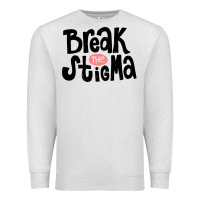 Oatmeal Heather end the stigma merch Premium Sweatshirt - artisFamous