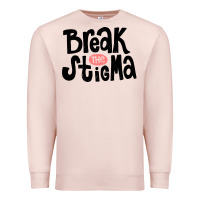 Pale Pink end the stigma merch Premium Sweatshirt - artisFamous
