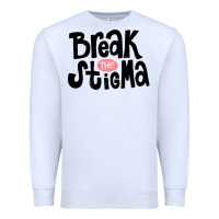 White end the stigma merch Premium Sweatshirt - artisFamous