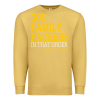 Antique Gold god family packers in that order Premium Sweatshirt - artisFamous
