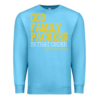 Ocean Blue god family packers in that order Premium Sweatshirt - artisFamous