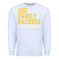 White god family packers in that order Premium Sweatshirt - artisFamous