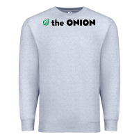Heather Grey onion company Premium Sweatshirt - artisFamous