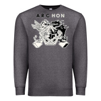 Charcoal Heather archon game Premium Sweatshirt - artisFamous